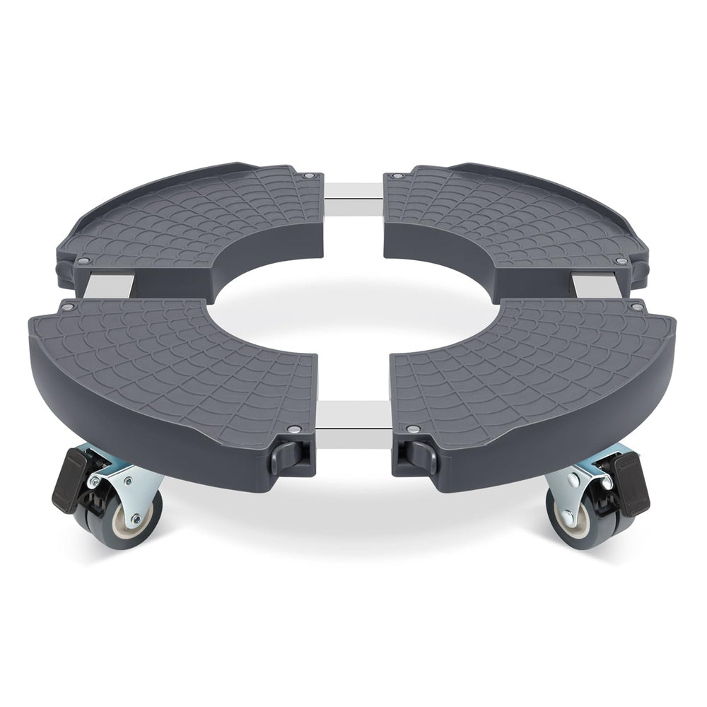 W B D WEIBIDA dolly front view showing full platform and wheels for easy moving