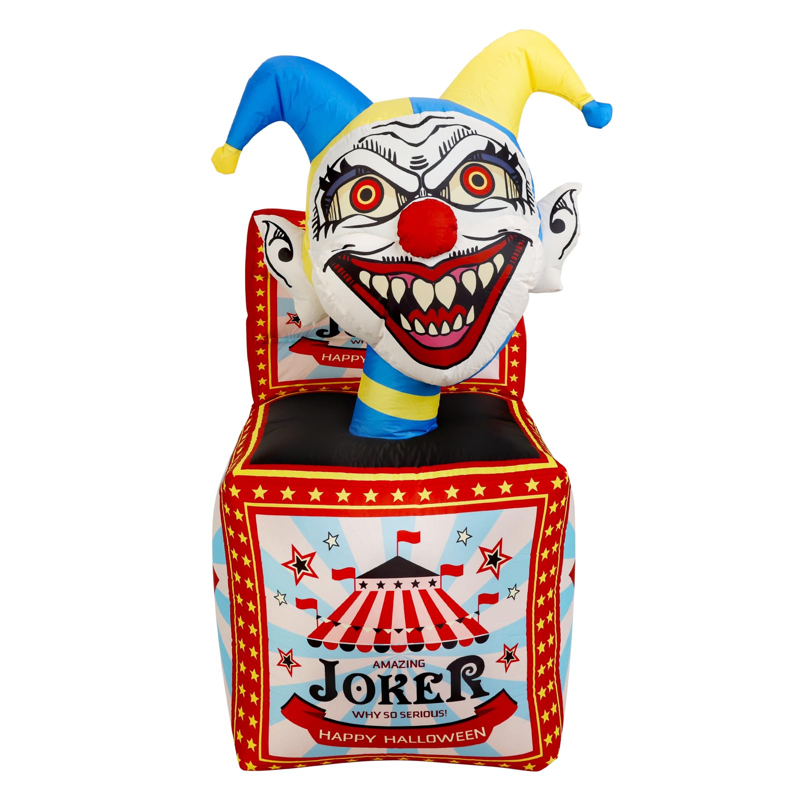 WBHome side profile of clown box showing depth and outdoor placement benefit