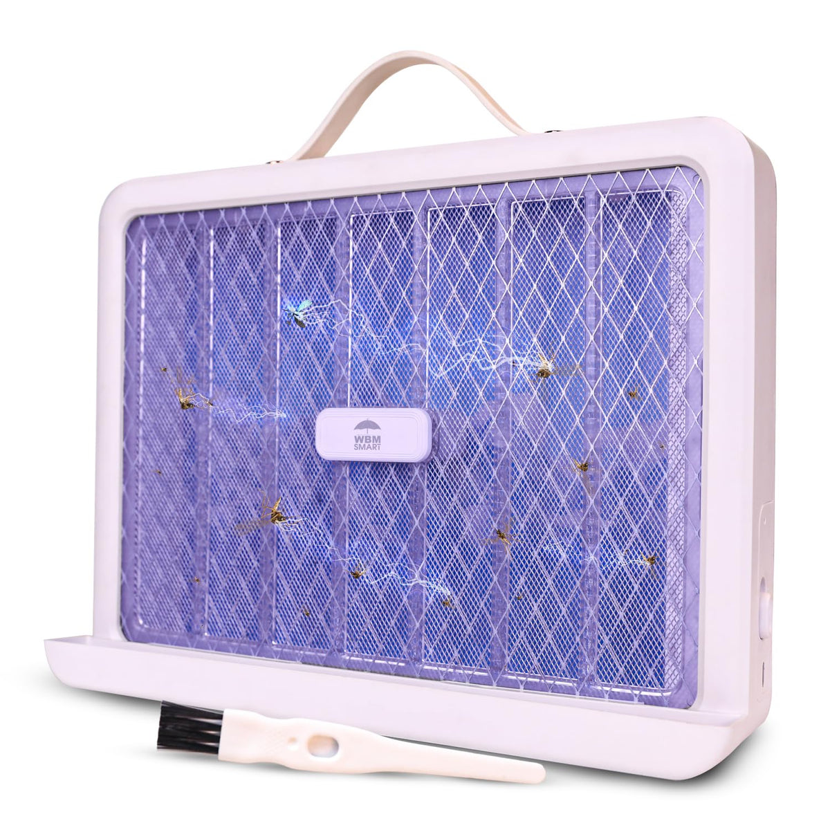 WBM SMART front view showing sleek retro-modern design and portable handle