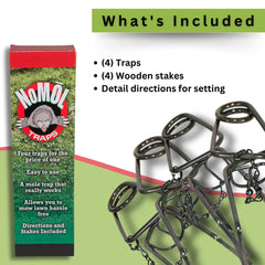 WCS NoMol covered with soil showing mow-over design that preserves lawn