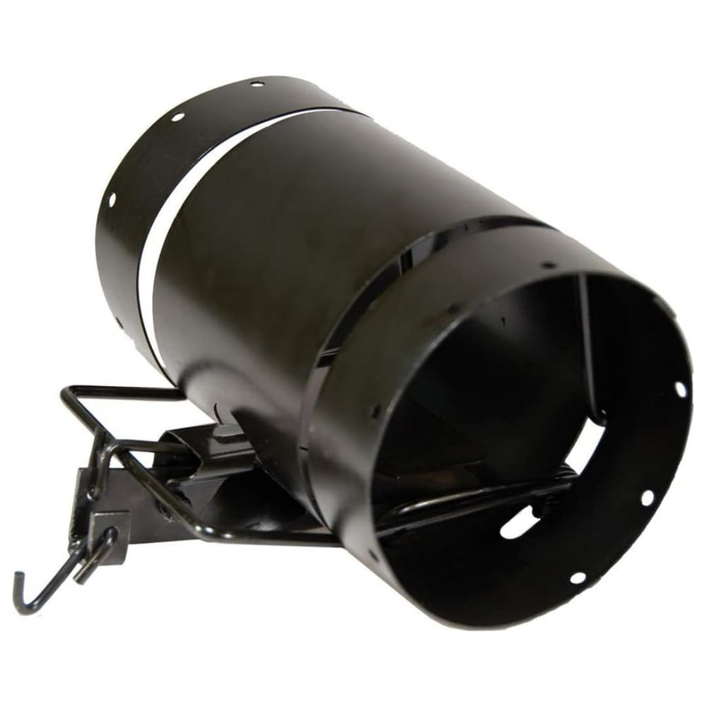 WCS shorty tube front view showing compact tunnel trapping placement benefit