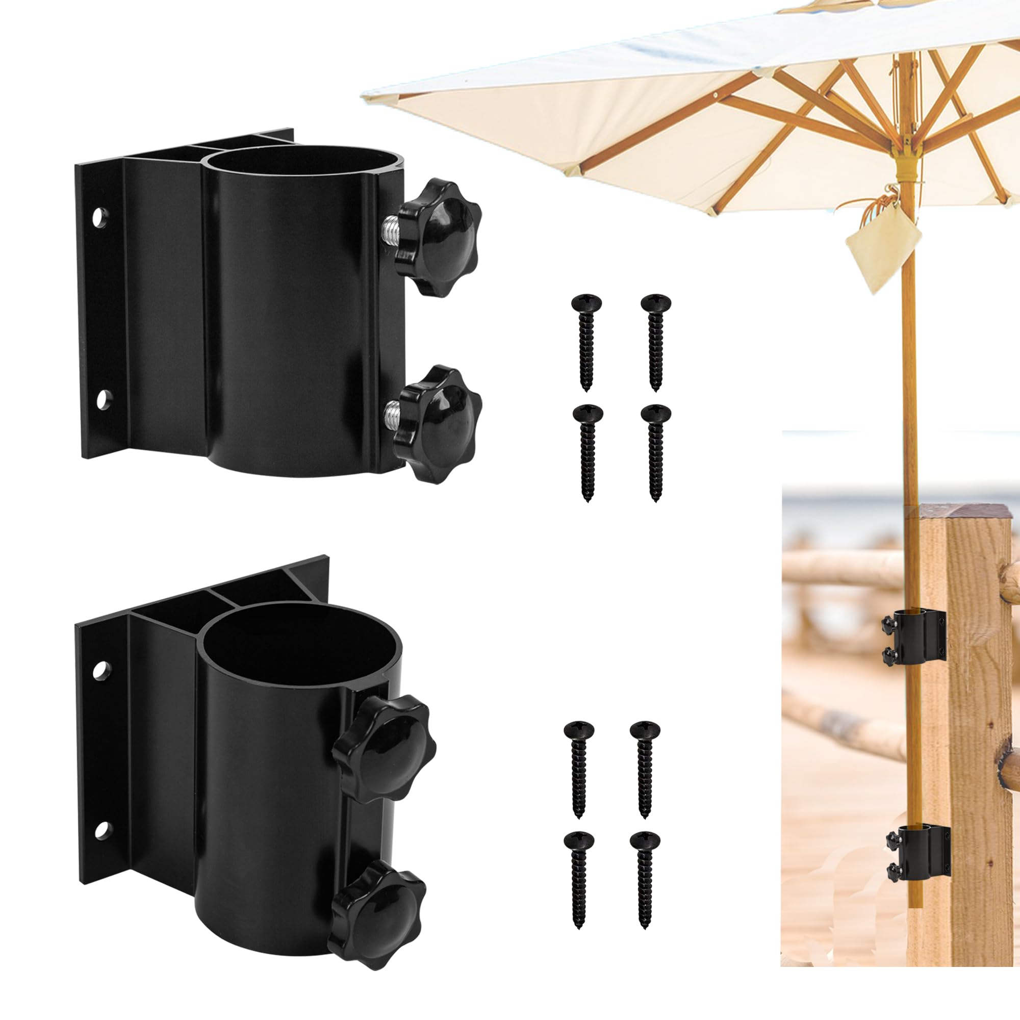 Wdwlbsm clamp front view showing compact mount and secure hold benefit
