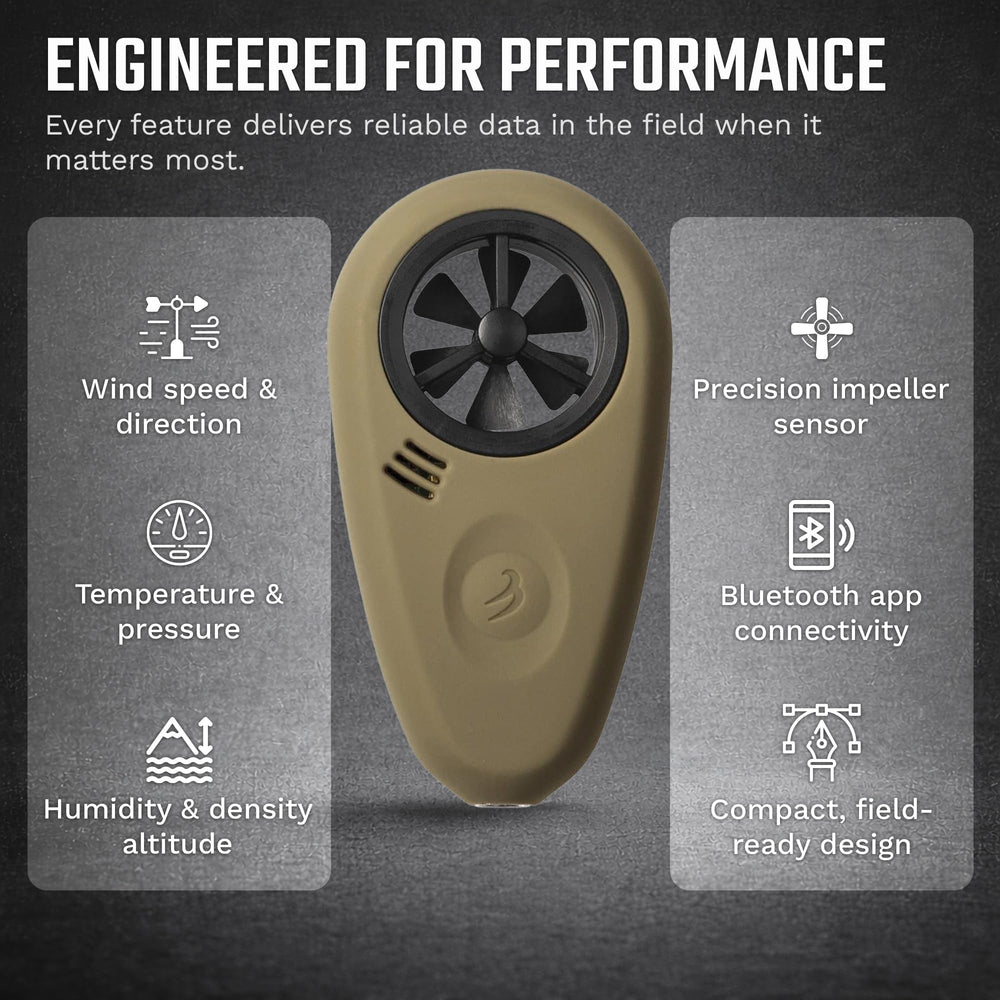 WeatherFlow Tempest display and controls for quick, clear measurements