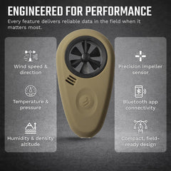 WeatherFlow Tempest display and controls for quick, clear measurements