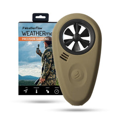 WeatherFlow Tempest front view showing compact design and fast readings