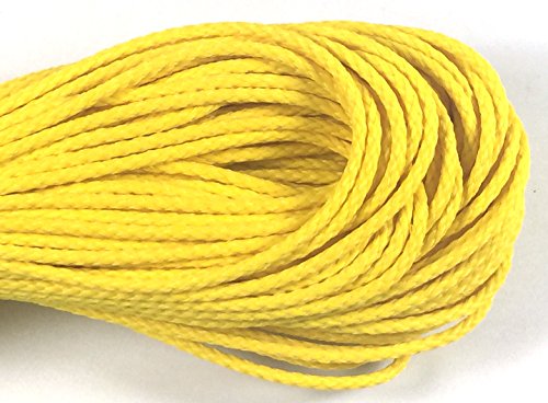 WEAVER ARBORIST close-up of 1/8 inch polyethylene line with weight, shows smooth texture