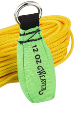WEAVER ARBORIST 1/8 inch polyethylene throw line close-up showing texture and strength