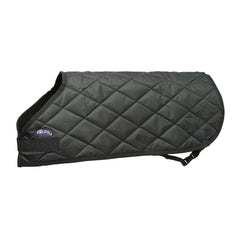 Weaver Livestock front view showing full calf blanket protecting coat