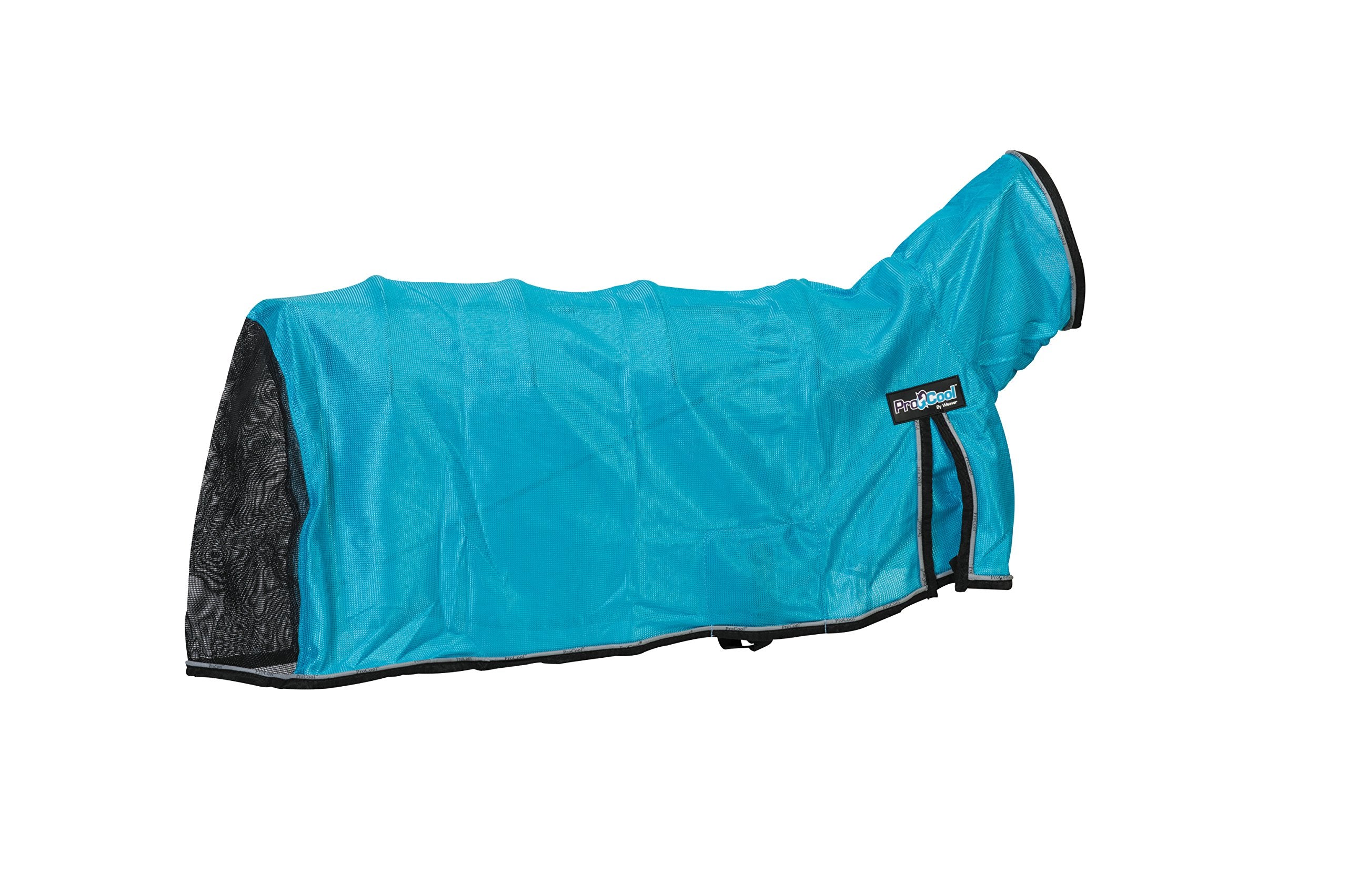 Weaver Livestock ProCool front view showing breathable mesh and reflective piping for cooler protection