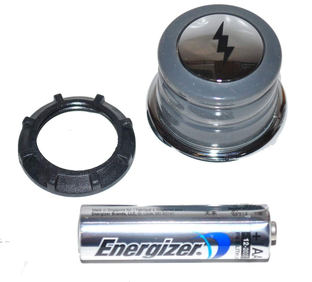 Weber igniter button front view showing OEM fit and quick replacement benefit