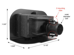 Weber collector box close-up highlighting durable housing and corrosion protection benefit