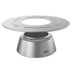 Weber charcoal heat controller front view showing cone and ring for versatile cooking