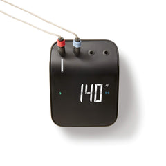 Weber Connect hub front view showing display and controls with clear monitoring benefits