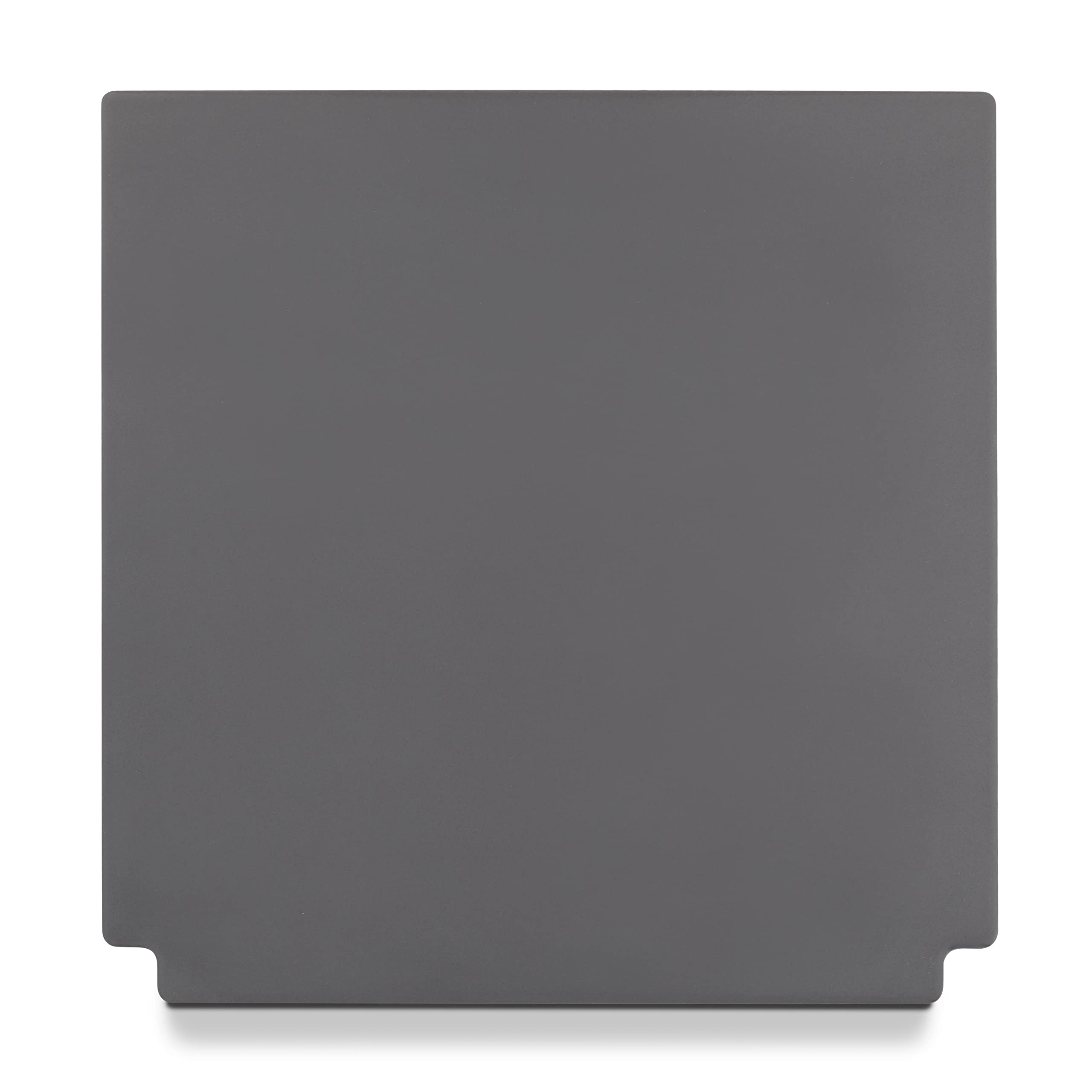 Weber crafted stone with pizza on top producing crisp crust and evenly melted cheese