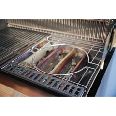 Weber Crafted frame close detail highlighting secure mount and precise fit benefit