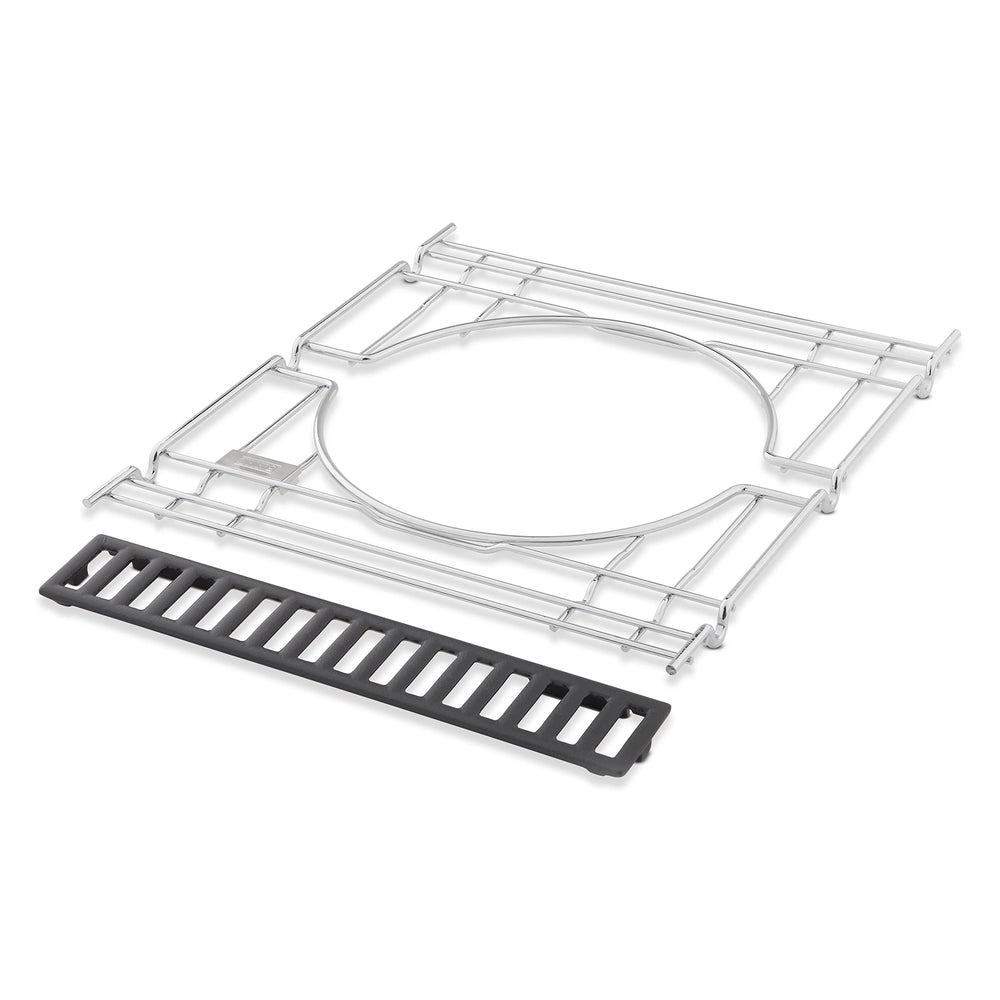 Weber Crafted frame kit front view showing clean lines and durable finish for easy upgrade
