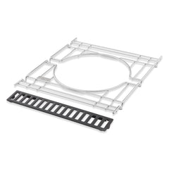 Weber Crafted frame kit front view showing clean lines and durable finish for easy upgrade