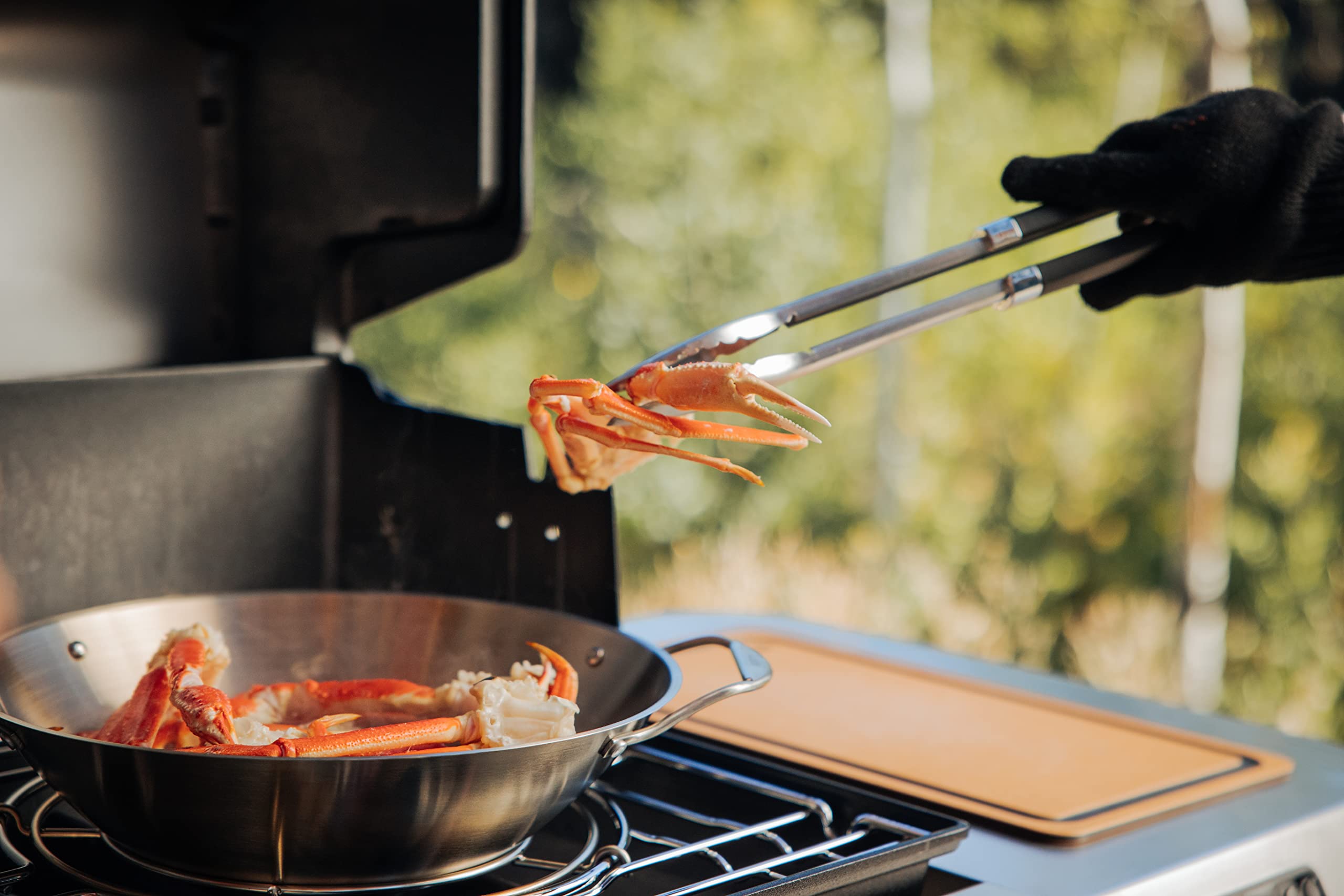 Weber Crafted frame kit packaging and label illustrating brand authenticity and product contents