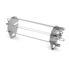 Weber crafted skewers front view showing full 16-inch length and durability benefit
