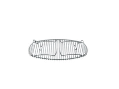 Weber rack legs locking mechanism detail that provides stable grilling