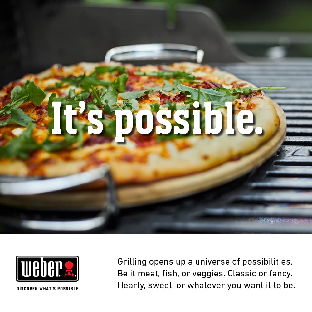 Weber floor protection mat rolled up for compact storage and easy transport