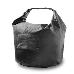Weber front view of the black fuel storage bag showing capacity benefit