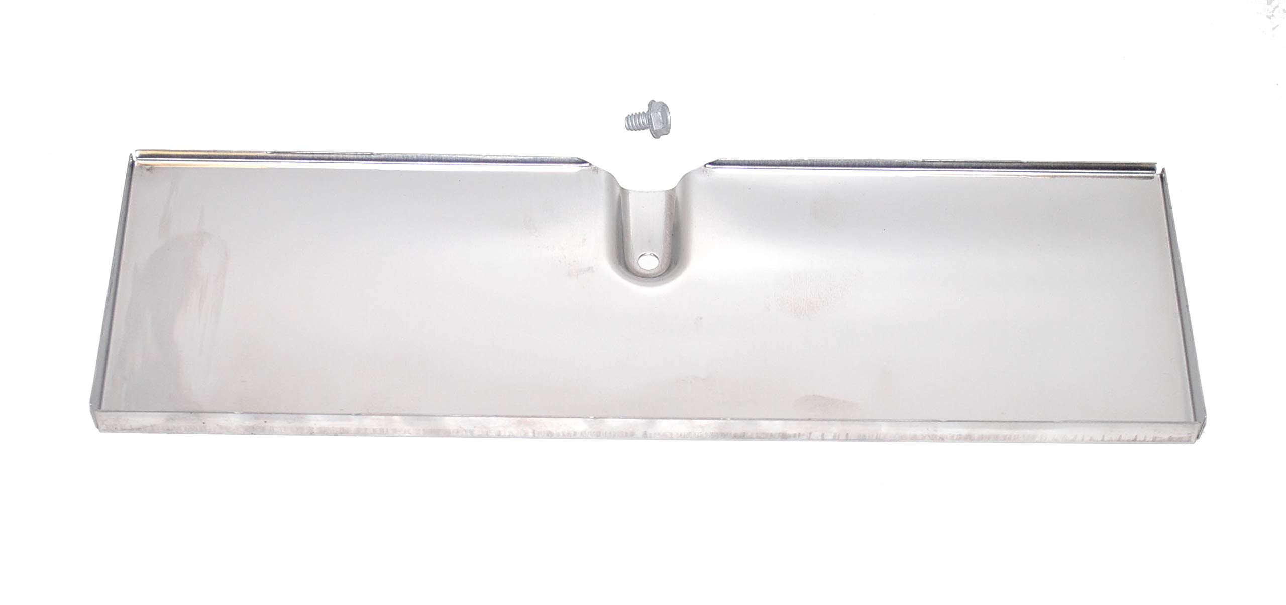 Weber heat shield front panel showing mount points and fit protecting controls