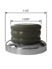 Weber igniter installed on grill control panel, restores convenient push-button lighting