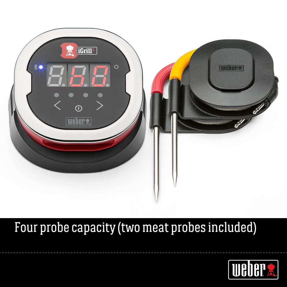 Close-up of Weber probe tip durable construction for accurate readings benefit