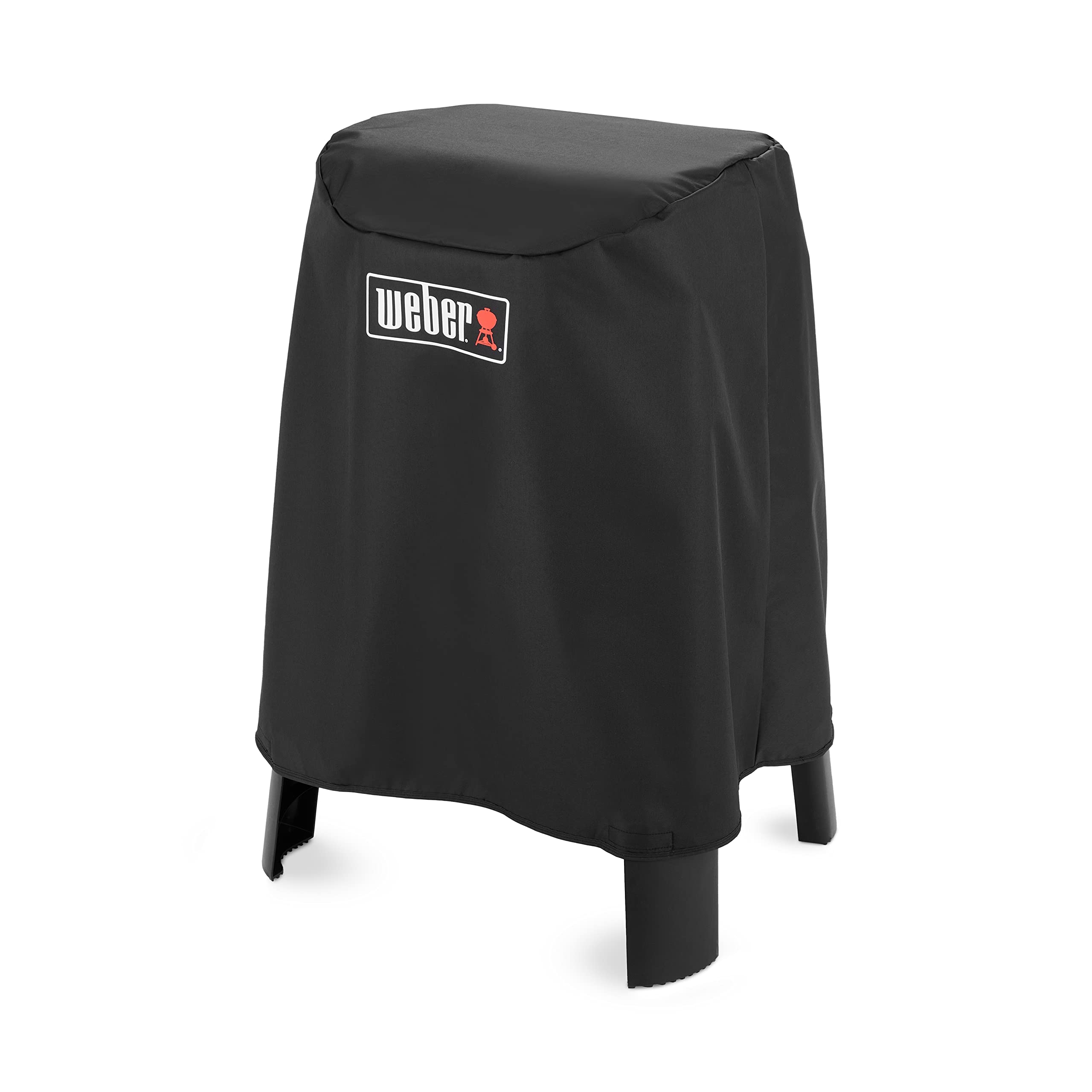 Weber Lumin cover front view showing full coverage and weather protection