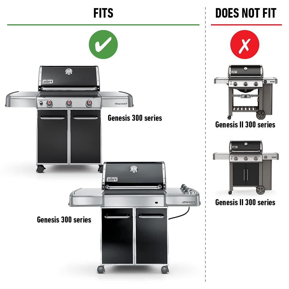Weber grates held by hands showing size and scale for easy replacement reference