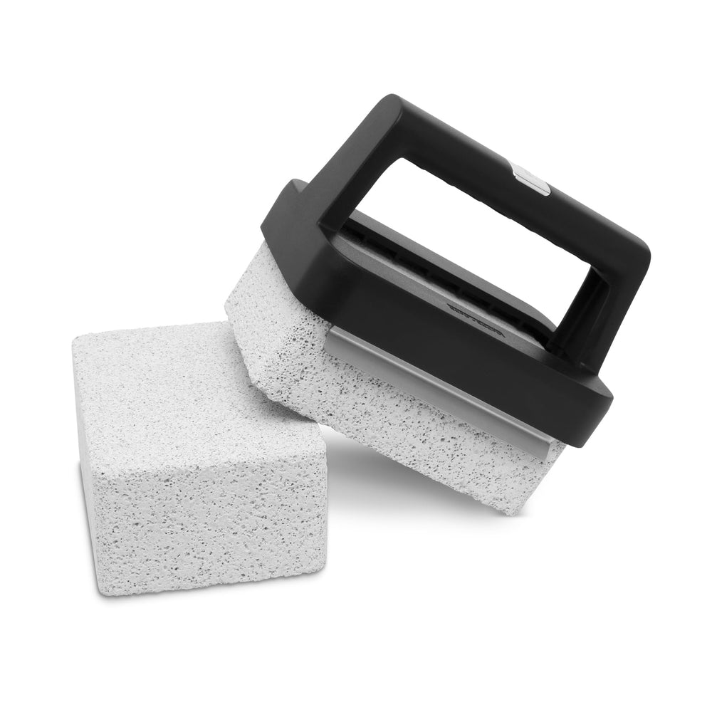 Weber scour pad closeup texture for scrubbing stuck-on food effectively