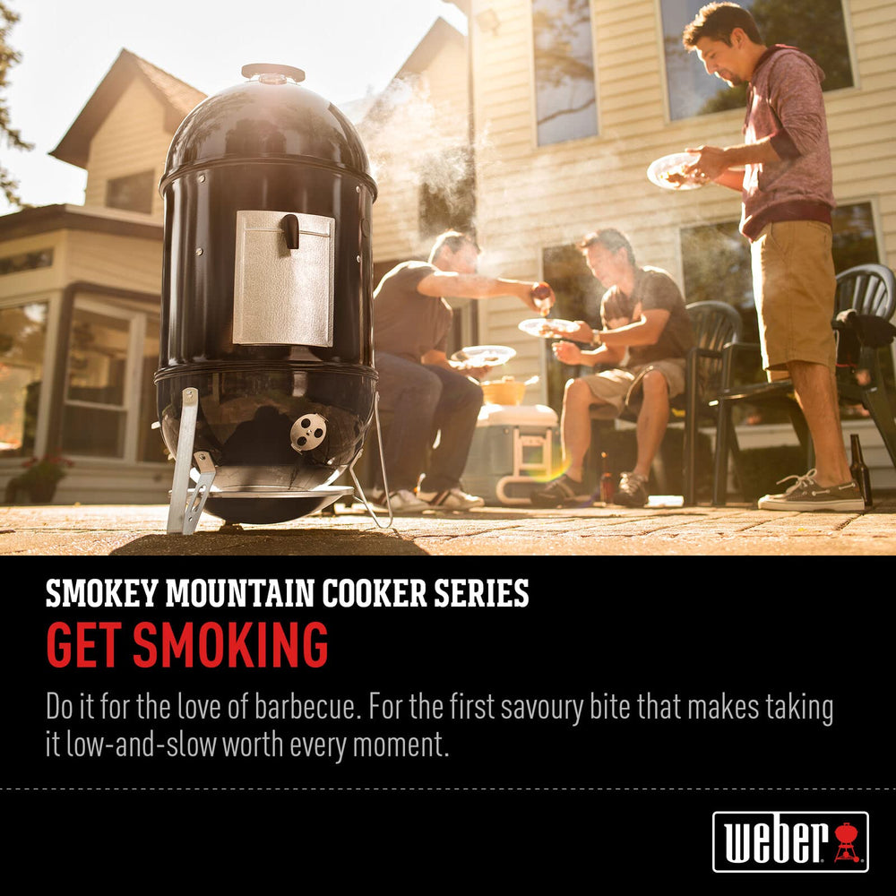 Weber Smokey Mountain dampers close-up showing precise airflow control benefit
