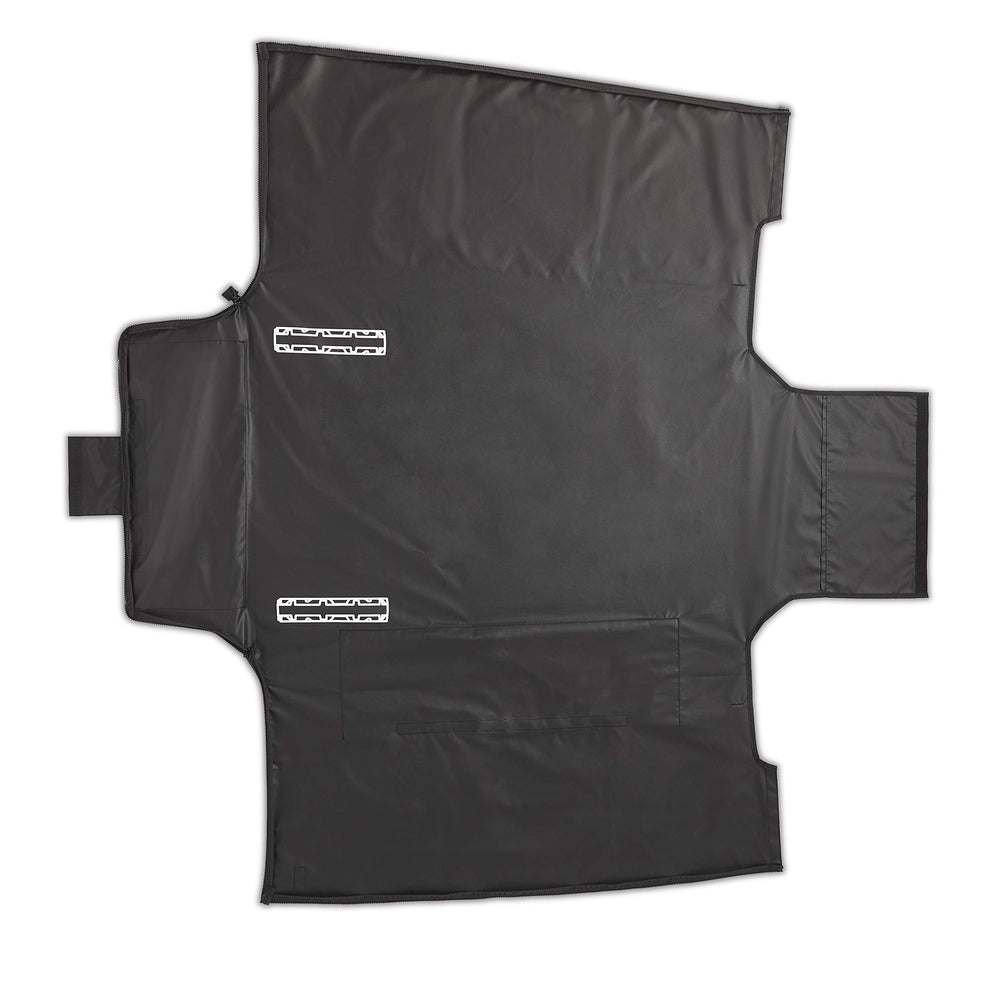 Weber Traveler cargo protector folded compact for small-space storage convenience
