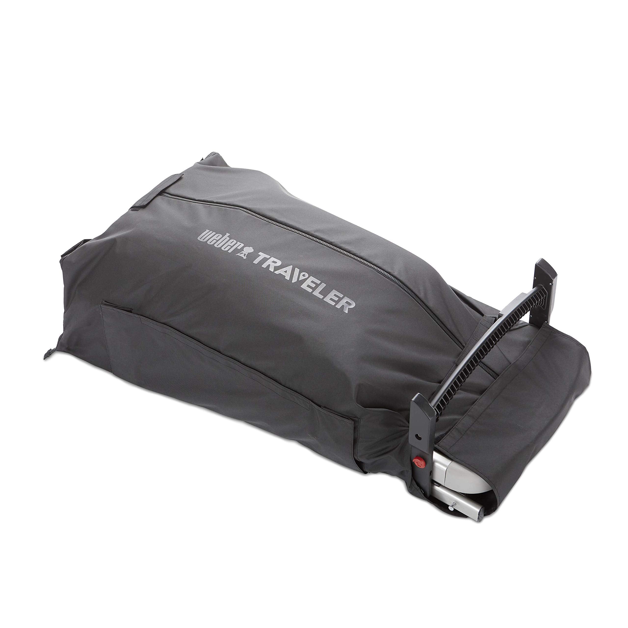 Weber Travelercargo protector front view showing full coverage and protection