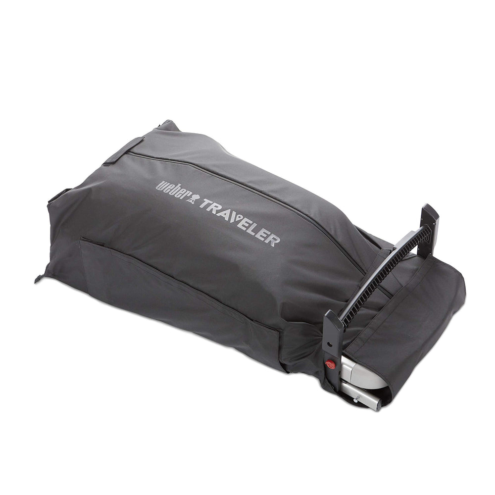 Weber Travelercargo protector front view showing full coverage and protection