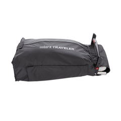 Weber Traveler cargo protector installed in a car trunk protecting upholstery