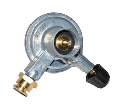 Weber valve close-up during installation demonstrating correct fit and safety
