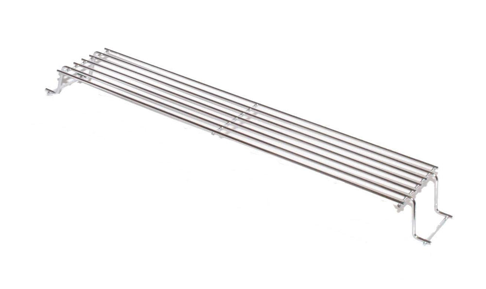 Weber warming rack placed ready for dishwasher cleaning for easy maintenance