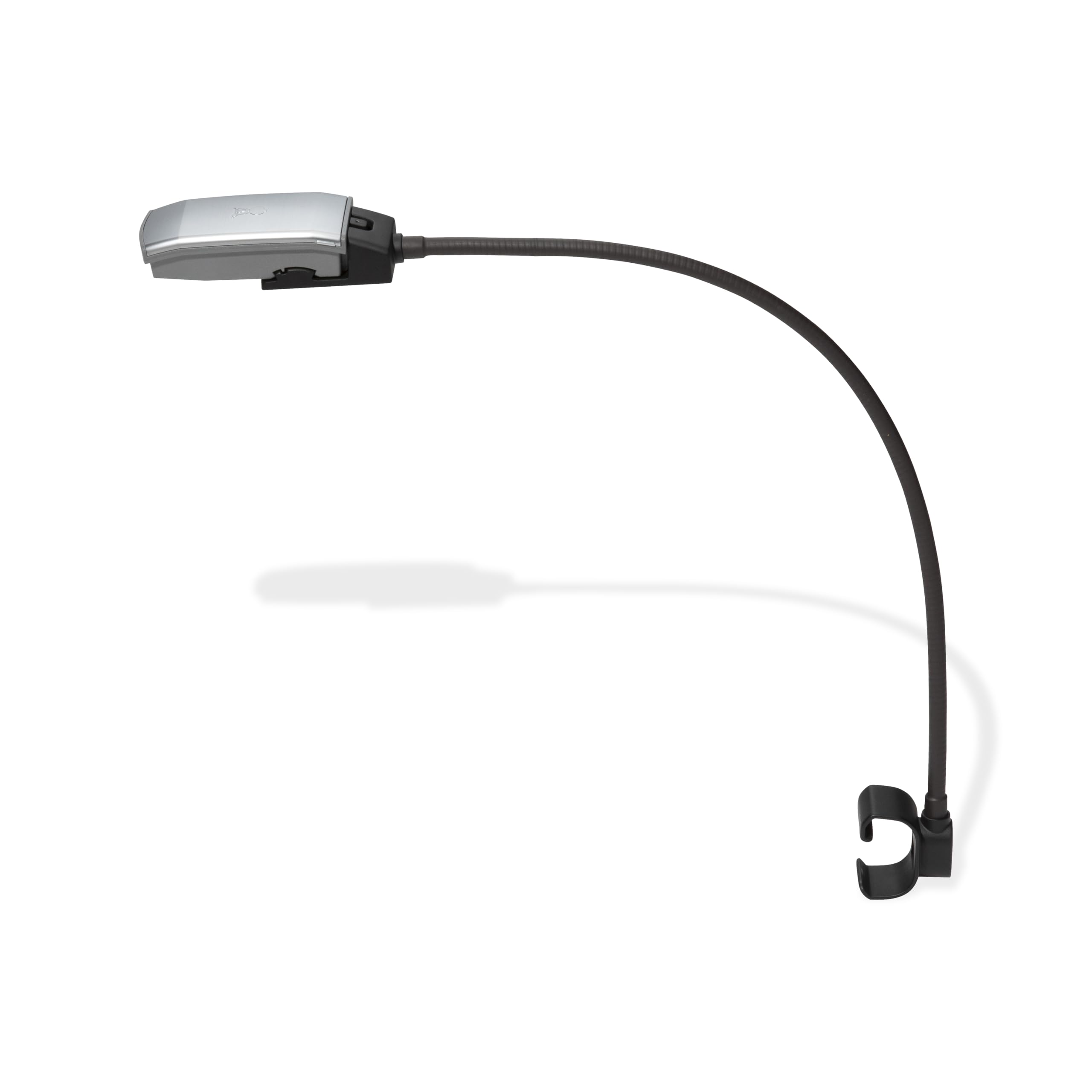 Weber Works Flex Light mounted on grill showing bright cooking illumination