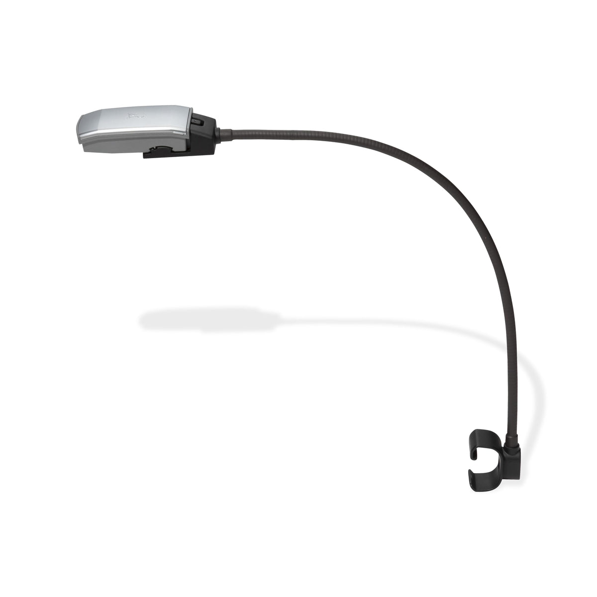 Weber Works Flex Light mounted on grill showing bright cooking illumination
