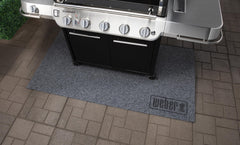 Weber close-up of mat texture showing durable surface and easy-clean benefit