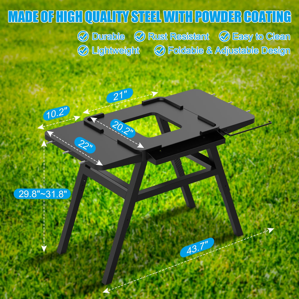 WEBROIL close-up of powder-coated steel frame demonstrating rust resistance benefit