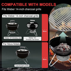 WEBROIL cooking grate detailed welds showing sturdy stainless construction