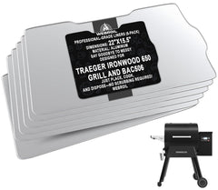 WEBROIL front packaging showing six BAC506 liners and easy cleanup benefit