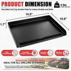 WEBROIL close-up of non-stick coating highlighting smooth release