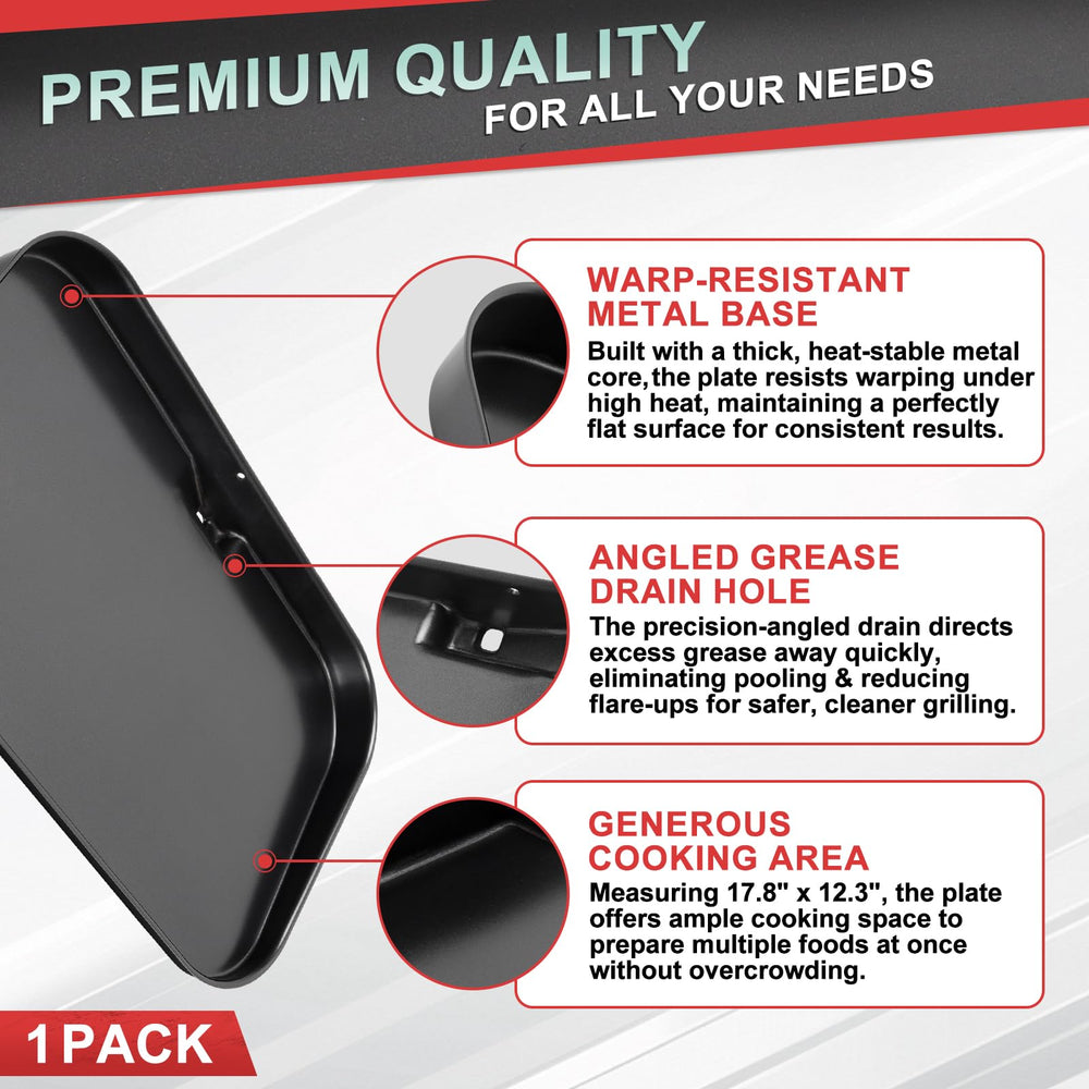 WEBROIL oil drain detail showing grease management and cleaner cooking