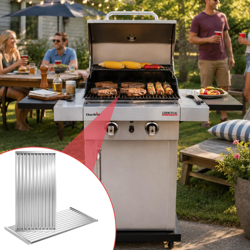 WEBROIL clean stainless-steel surface easy-to-maintain and corrosion resistant