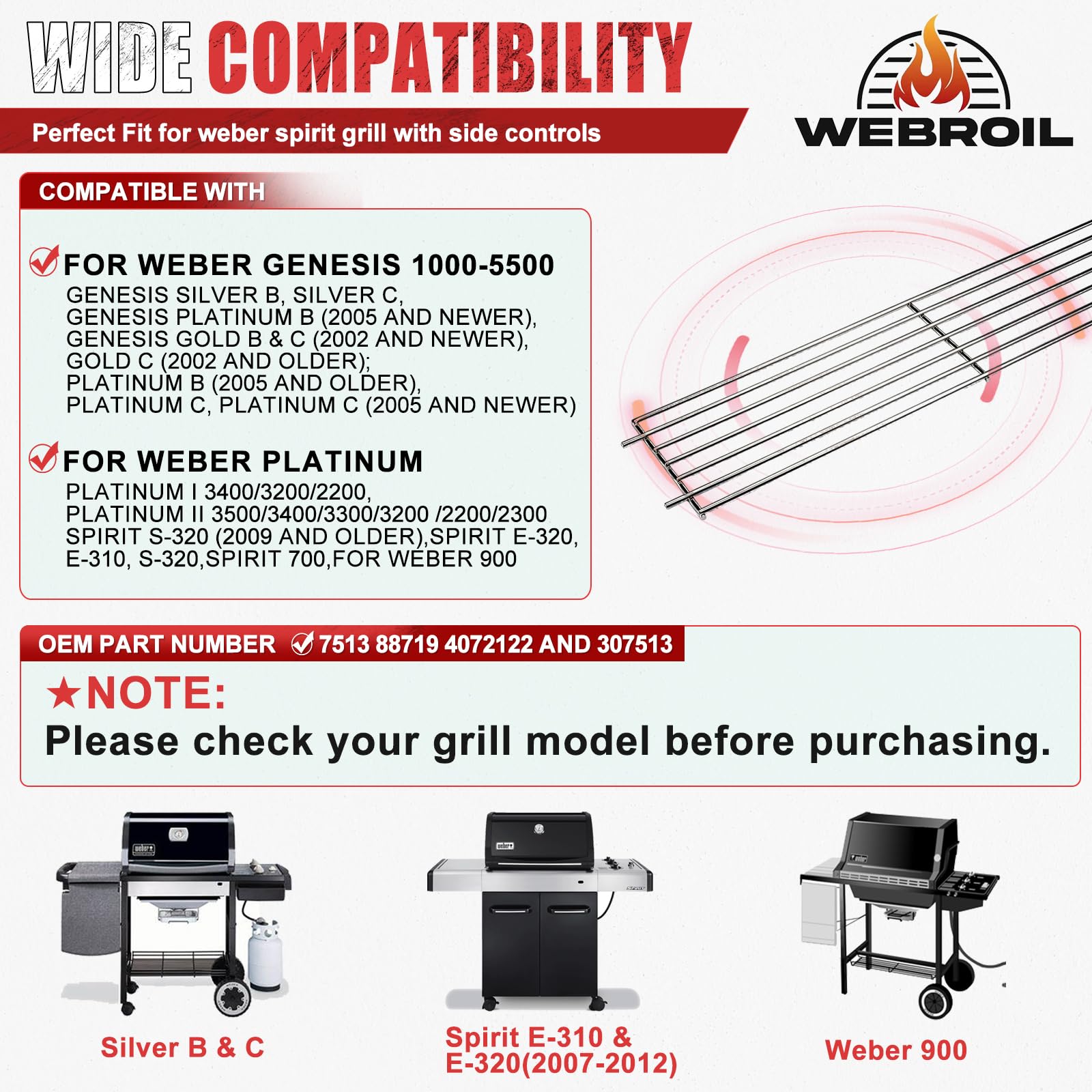 WEBROIL stainless steel close-up highlighting corrosion resistance and smooth surface
