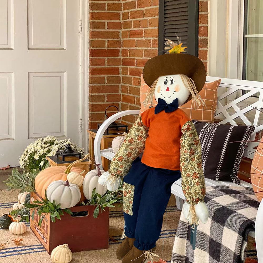 Wedfull scarecrow fabric and hat close-up highlighting texture and durable finish benefit: long-lasting color